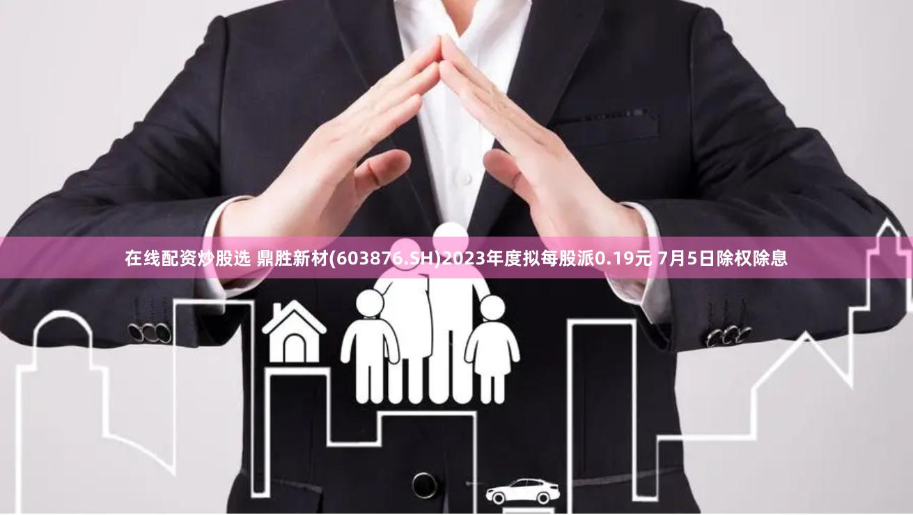 在线配资炒股选 鼎胜新材(603876.SH)2023年度拟每股派0.19元 7月5日除权除息